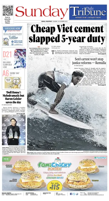 Daily Tribune (Philippines) - 16 Oct 2022