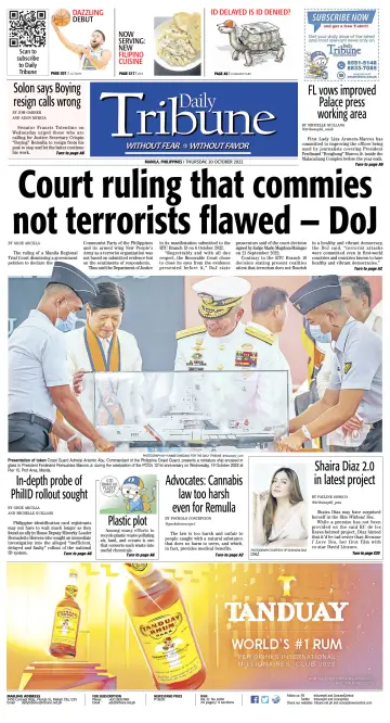 Daily Tribune (Philippines) - 20 Oct 2022