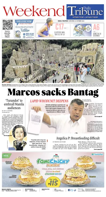 Daily Tribune (Philippines) - 22 Oct 2022