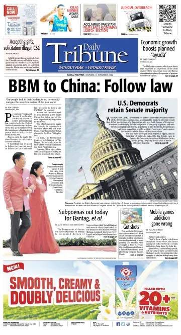 Daily Tribune (Philippines) - 14 Nov 2022