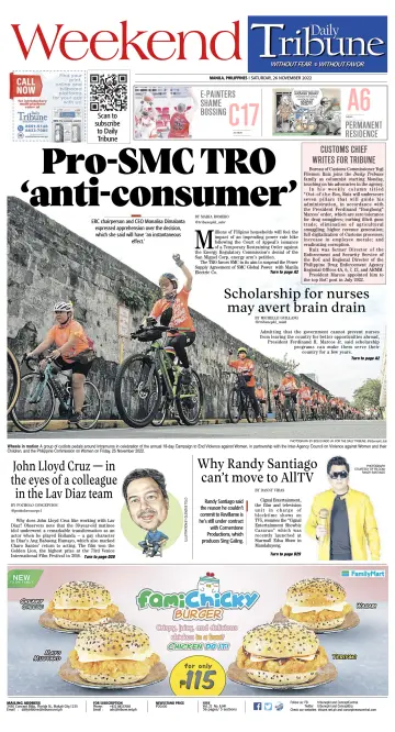 Daily Tribune (Philippines) - 26 Nov 2022