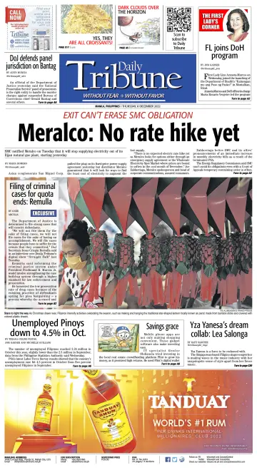 Daily Tribune (Philippines) - 8 Dec 2022