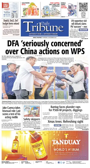 Daily Tribune (Philippines) - 22 Dec 2022