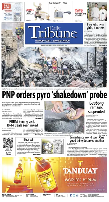 Daily Tribune (Philippines) - 30 Dec 2022