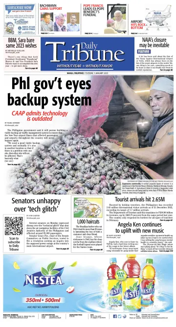 Daily Tribune (Philippines) - 3 Jan 2023