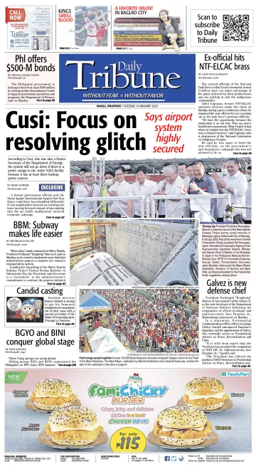 Daily Tribune (Philippines) - 10 Jan 2023