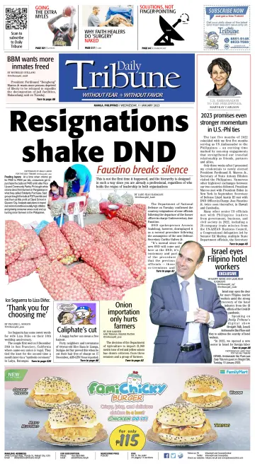 Daily Tribune (Philippines) - 11 Jan 2023