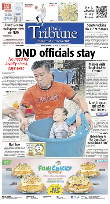 Daily Tribune (Philippines) - 12 Jan 2023