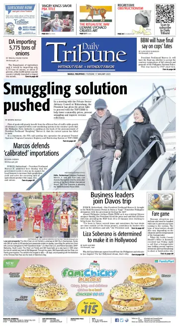 Daily Tribune (Philippines) - 17 Jan 2023