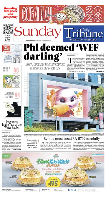 Daily Tribune (Philippines) - 22 Jan 2023