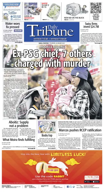 Daily Tribune (Philippines) - 26 Jan 2023