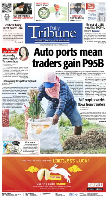 Daily Tribune (Philippines) - 1 Feb 2023