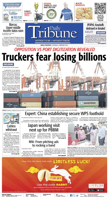 Daily Tribune (Philippines) - 2 Feb 2023