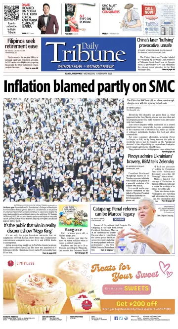 Daily Tribune (Philippines) - 15 Feb 2023