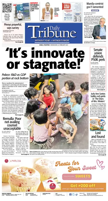 Daily Tribune (Philippines) - 22 Feb 2023