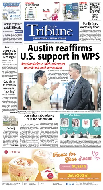 Daily Tribune (Philippines) - 23 Feb 2023