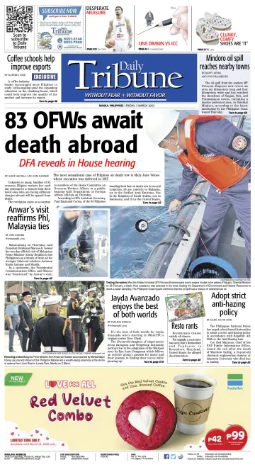 Daily Tribune (Philippines) - 3 Mar 2023