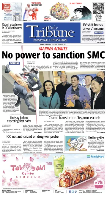 Daily Tribune (Philippines) - 16 Mar 2023