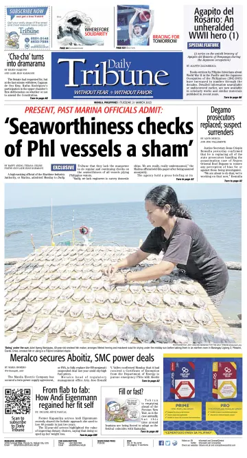 Daily Tribune (Philippines) - 21 Mar 2023