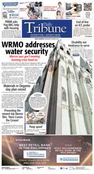 Daily Tribune (Philippines) - 29 Mar 2023