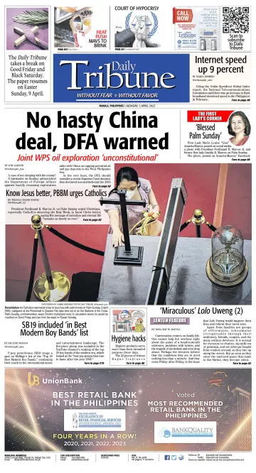Daily Tribune (Philippines) - 3 Apr 2023