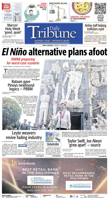 Daily Tribune (Philippines) - 11 Apr 2023