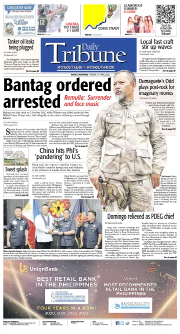 Daily Tribune (Philippines) - 14 Apr 2023
