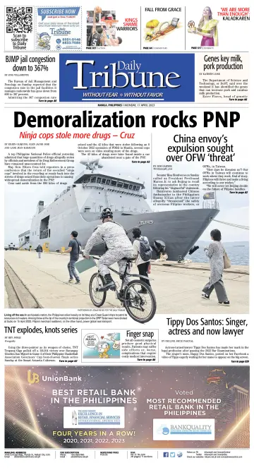Daily Tribune (Philippines) - 17 Apr 2023