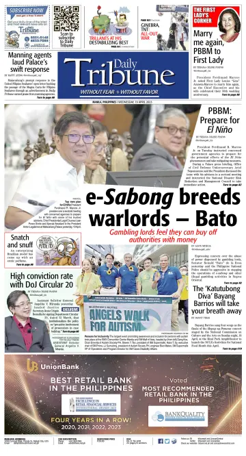 Daily Tribune (Philippines) - 19 Apr 2023