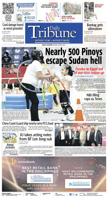 Daily Tribune (Philippines) - 28 Apr 2023