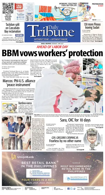 Daily Tribune (Philippines) - 1 May 2023