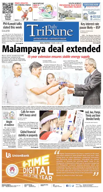 Daily Tribune (Philippines) - 16 May 2023