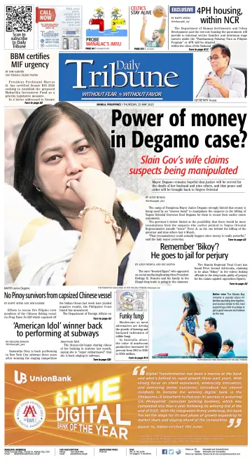 Daily Tribune (Philippines) - 25 May 2023