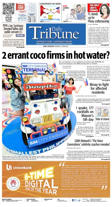 Daily Tribune (Philippines) - 12 Jun 2023