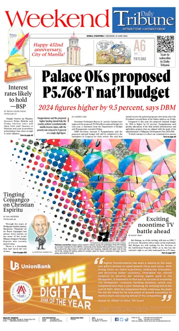 Daily Tribune (Philippines) - 24 Jun 2023