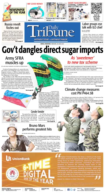 Daily Tribune (Philippines) - 26 Jun 2023