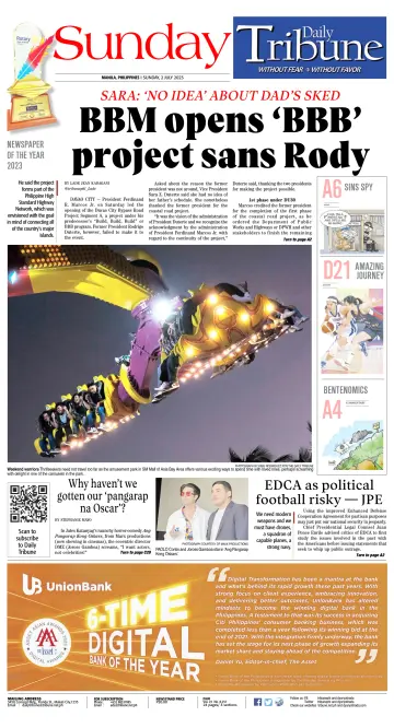 Daily Tribune (Philippines) - 2 Jul 2023
