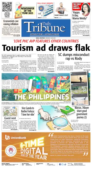Daily Tribune (Philippines) - 3 Jul 2023