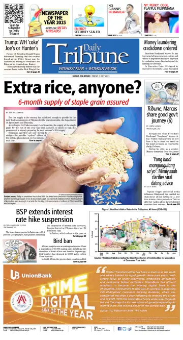 Daily Tribune (Philippines) - 7 Jul 2023