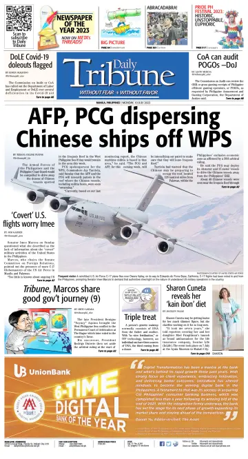 Daily Tribune (Philippines) - 10 Jul 2023