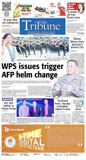 Daily Tribune (Philippines) - 21 Jul 2023