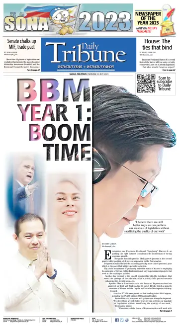 Daily Tribune (Philippines) - 24 Jul 2023