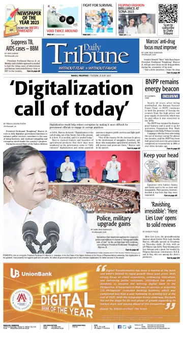 Daily Tribune (Philippines) - 25 Jul 2023