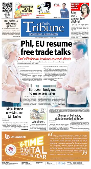 Daily Tribune (Philippines) - 1 Aug 2023