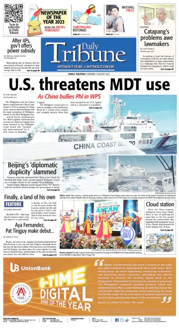 Daily Tribune (Philippines) - 7 Aug 2023