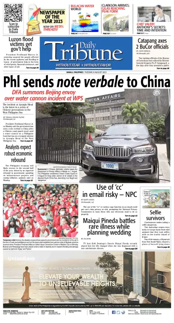 Daily Tribune (Philippines) - 8 Aug 2023