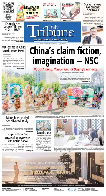 Daily Tribune (Philippines) - 10 Aug 2023