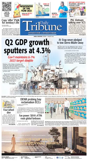 Daily Tribune (Philippines) - 11 Aug 2023