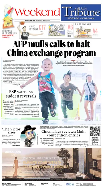Daily Tribune (Philippines) - 12 Aug 2023