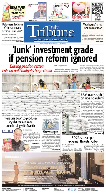 Daily Tribune (Philippines) - 17 Aug 2023